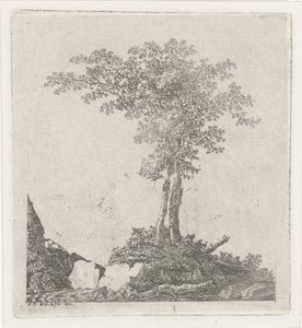 Två träd av Adriaan Jacob Willem van Dielen