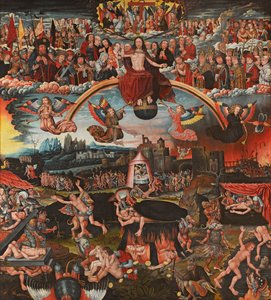 Den sista domen, 1526. av Adriaan Moreels and Pieter Van Boven