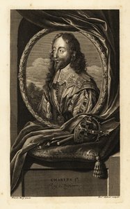 Porträtt kung Charles I av England