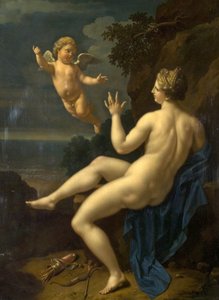 Venus och Amor, 1709