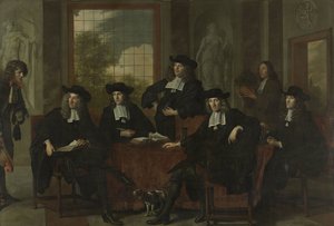 Föreståndarna för Collegium Medicum i Amsterdam, 1683