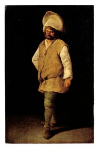 A Porter (olja på panel) av Adriaen Brouwer