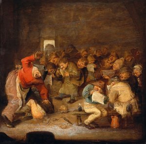 Skolan av Adriaen Brouwer