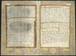 Adriaen Coenens Visboeck - KB 78 E 54 - folios 150v (vänster) och 151r (höger)