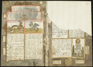 Adriaen Coenens Visboeck - KB 78 E 54 - folios 329v (vänster) och 330r (höger)
