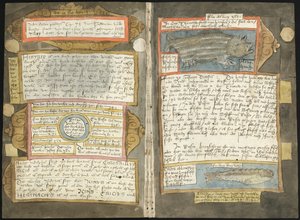 Adriaen Coenens Visboeck - KB 78 E 54 - folios 370v (vänster) och 371r (höger)