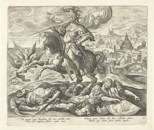 Alexander den store som tredje kung från Daniels syn Rise of Four Empires and Four Rulers från Daniel