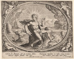 Ignis (eld) av Adriaen Collaert