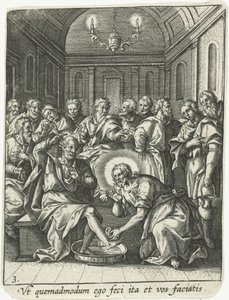 Fottvagningen av Adriaen Collaert