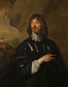 Porträtt av överste, senare Lord Goring. Earl of Norwich (1585-1663), ca 1605-63 (olja på duk) av Adriaen Hanneman
