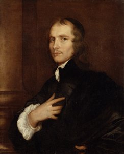 Porträtt av en man (tidigare kallad Andrew Marvell) av Adriaen Hanneman