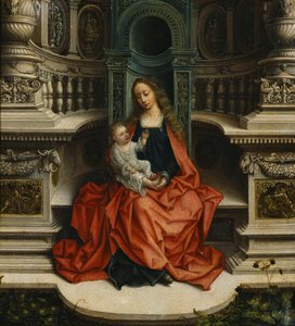 The Madonna and Child Enthroned, 1500-talet