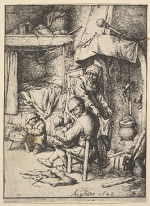 Fadern matar sitt barn, 1610-85.