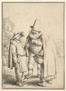 Groteska figurer, 1610-85. av Adriaen Jansz. van Ostade