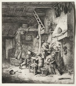 Familjen, 1647. av Adriaen Jansz. van Ostade