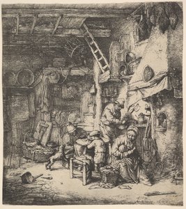 Familjen, 1647. av Adriaen Jansz. van Ostade