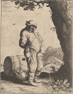 Den pissande mannen, 1610-85.