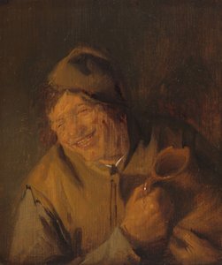 Den glade bonden, 1630-50 av Adriaen Jansz. van Ostade