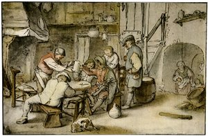 Musikern av Adriaen Jansz. van Ostade