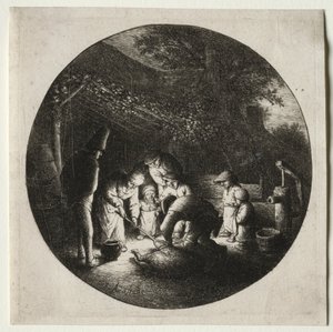 Grismördarna. av Adriaen Jansz. van Ostade