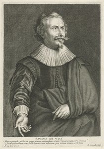 Porträtt av Paul de Vos
