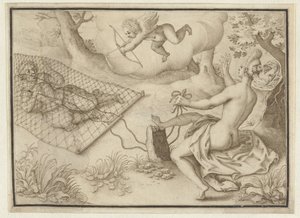 Slagnätet av Adriaen Matham (possibly)
