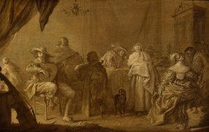 En musikalisk fest av Adriaen Pietersz van de Venne