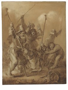Al-Arm (olja på panel)