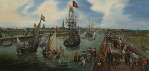 En dignitärs avgång från Middelburg