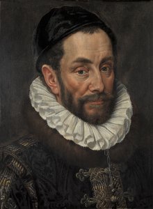 Porträtt av Vilhelm I "den tystlåtne" av Oranien-Nassau (1533-1584)