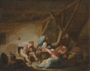 Bondstuga av Adriaen van Ostade