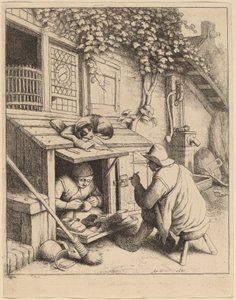 Skomakare av Adriaen van Ostade
