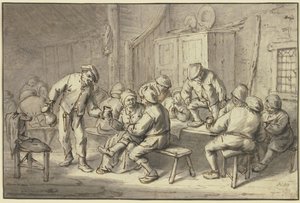 Böndernas krog av Adriaen van Ostade