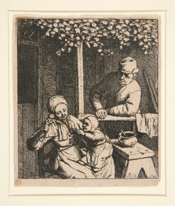La poupee desire [Kvinna som retar barn med docka]