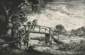 Sportfiskaren, 1906. av Adriaen Jansz. van Ostade