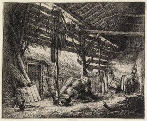 Ladan av Adriaen van Ostade