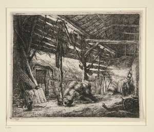 Ladan av Adriaen van Ostade