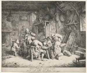 Frukosten av Adriaen van Ostade