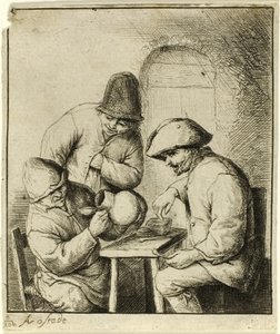 Den tomma kannan av Adriaen van Ostade