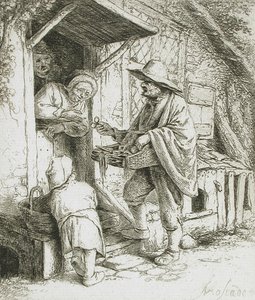 Glasögonförsäljaren av Adriaen van Ostade