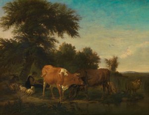 Landskap av Adriaen van de Velde