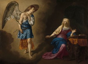 Bebådelsen till Jungfrun av Adriaen van de Velde