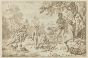 Den gyllene åldern av Adriaen van de Velde