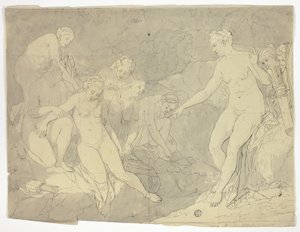 Diana och Callisto av Adriaen van der Werff