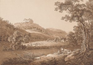 Augustusburg slott sett från floden