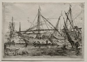 En Medelhavshamn av Adrian van der Cabel