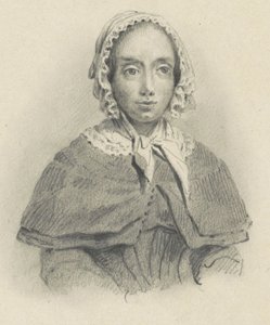 Porträtt av Maria Geertruida de Goeje-Barbiers av Adrianus Johannes Ehnle