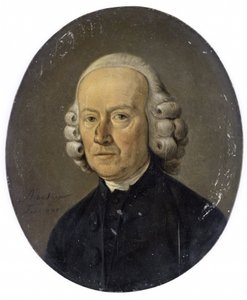 Porträtt av en man av Adrianus de Visser