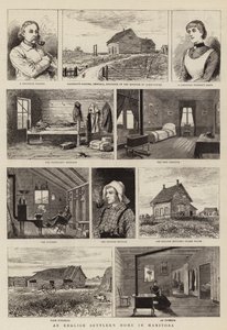 En engelsk nybyggares hem i Manitoba