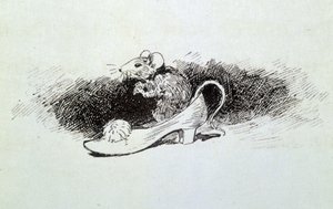 Askungen - i "Sagorna" av Charles Perrault, illustrationer av Adrien Marie av Adrien Emmanuel Marie